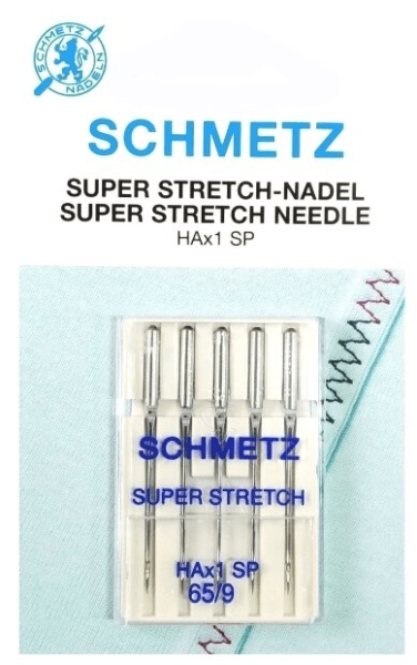 Иглы Schmetz супер-стрейч HAx1 SP 65/9, 5 шт в Кремёнках